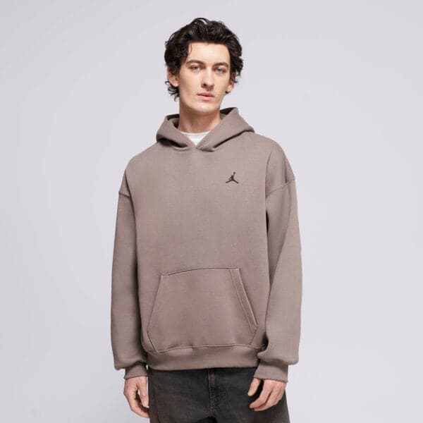Jordan S Kapucňou Jordan Brooklyn Fleece Hnedá EUR S