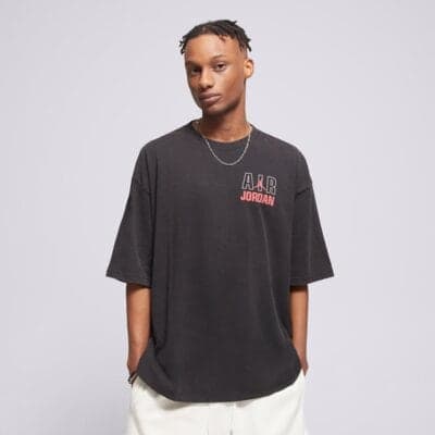 Jordan M J Flt Reis Lgnd Ss Crew Čierna EUR S