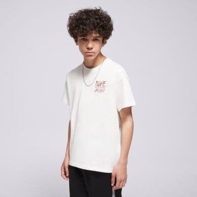 Nike K Nsw Tee M90 Swoosh Sounds Boy Biela EUR 158-170