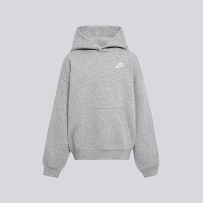 Nike S Kapucňou K Nsw Clb Flc Os Hdy Sivá EUR 128-137