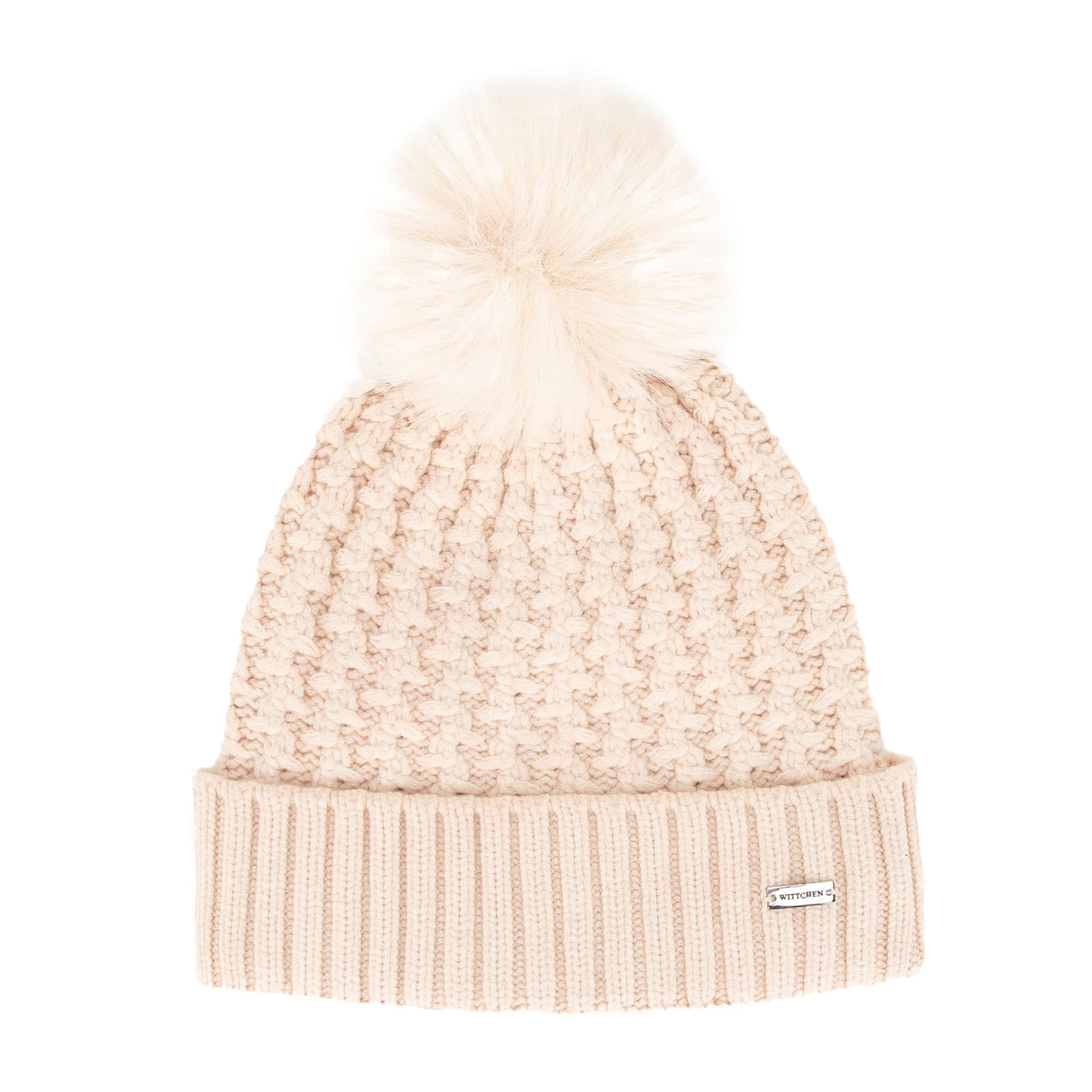 Dámska čiapka s lesklým brmbolcom – elegancia a pohodlie na zimu 101-HF-105-9