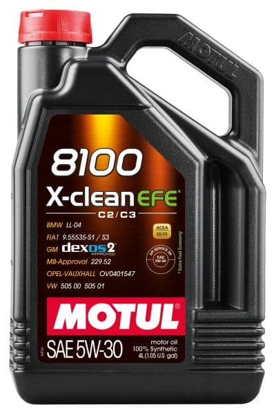 MOTUL Motul 8100 X-Clean EFE 5W-30 4L 109171
