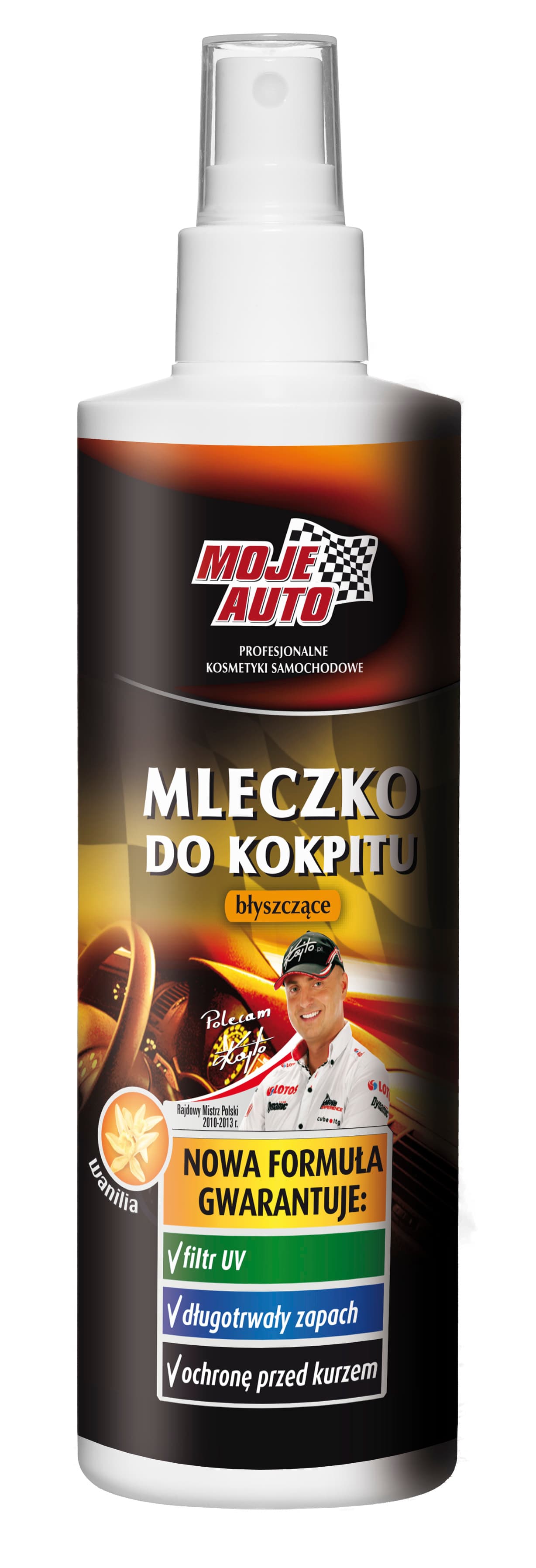 Mlieko na plasty Vanilka lesklý
