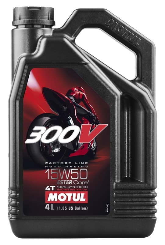 MOTUL Olej Motul 300V Factory Line Road Racing 4T 15W-50 4L 104129