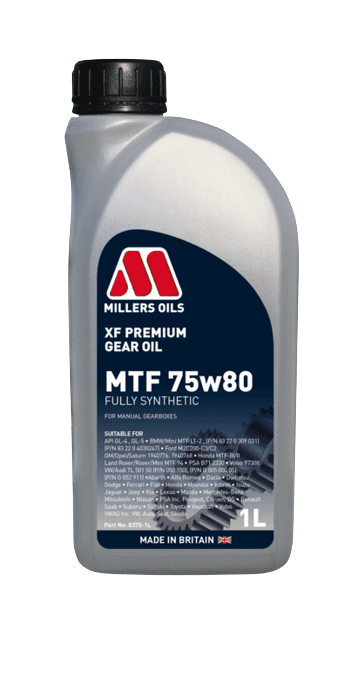 MILLERS OILS XF PREMIUM MTF 75W-80 1L