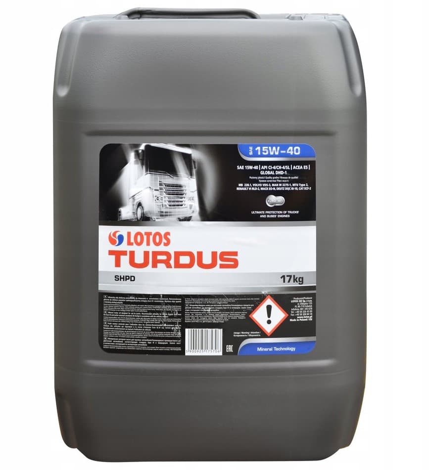 Olej Lotos Turdus SHPD 15W-40 20L