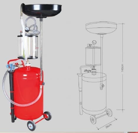 ENERGY Zariadenie pre odsávanie oleja NE00484