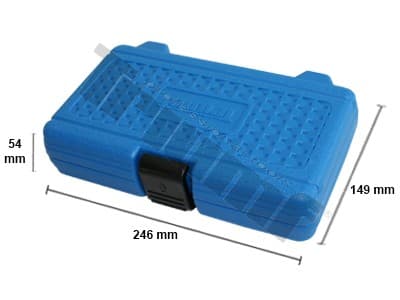 Plastový kufrík BMC - 246 x 149 x 54 mm