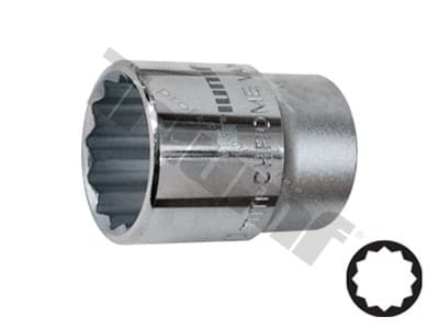 Hlavica 3/4" vstup, 12 - hranná - 21 mm