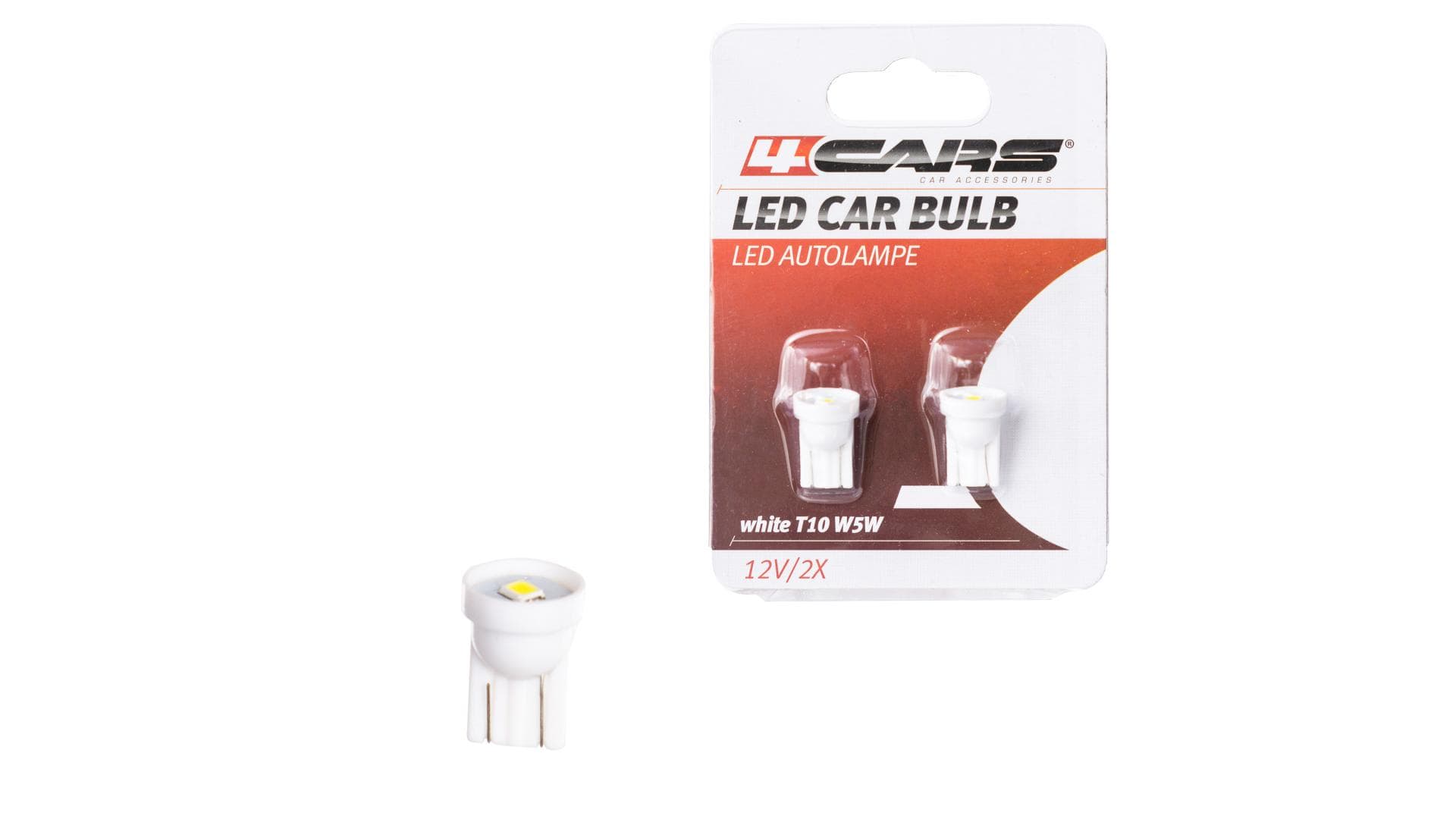 4CARS LED ŽIAROVKA 1LED 12V T10 - 92704