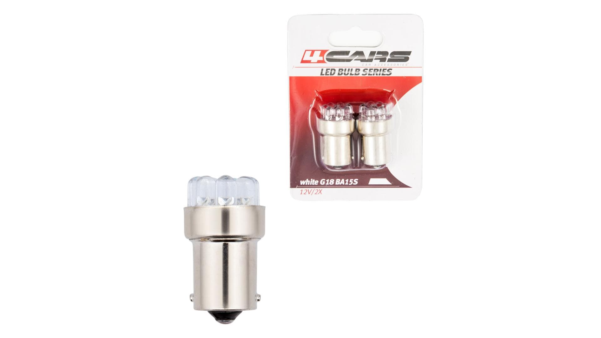 4CARS LED ŽIAROVKA 8LED 12V G18