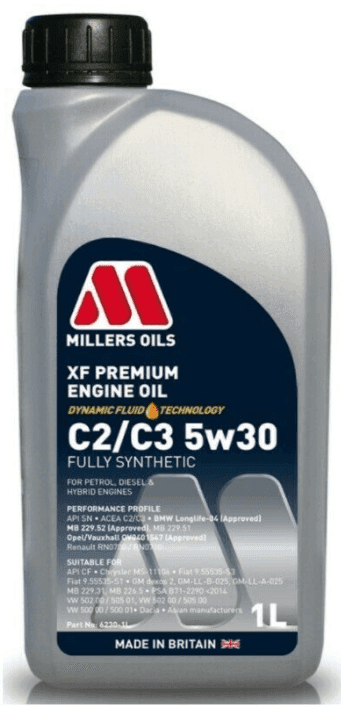 MILLERS OILS XF PREMIUM C2/C3 5W30 1 L