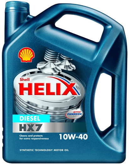 Olej SHELL HELIX HX7 DIESEL 10W40 4L SHX7D10W404L