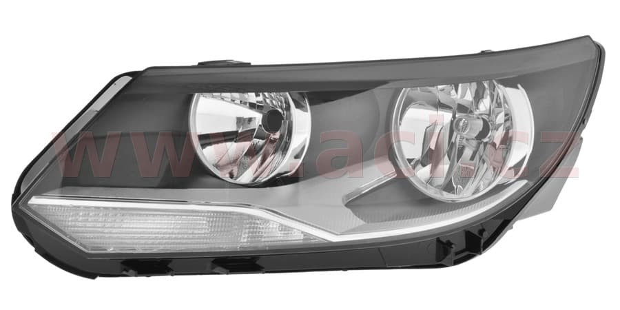 přední světlo H7+H15 (el. ovládané + motorek) L ACI 5746961