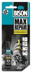BISON MAX REPAIR extrémne pevné univerzálne lepidlo 8 g
