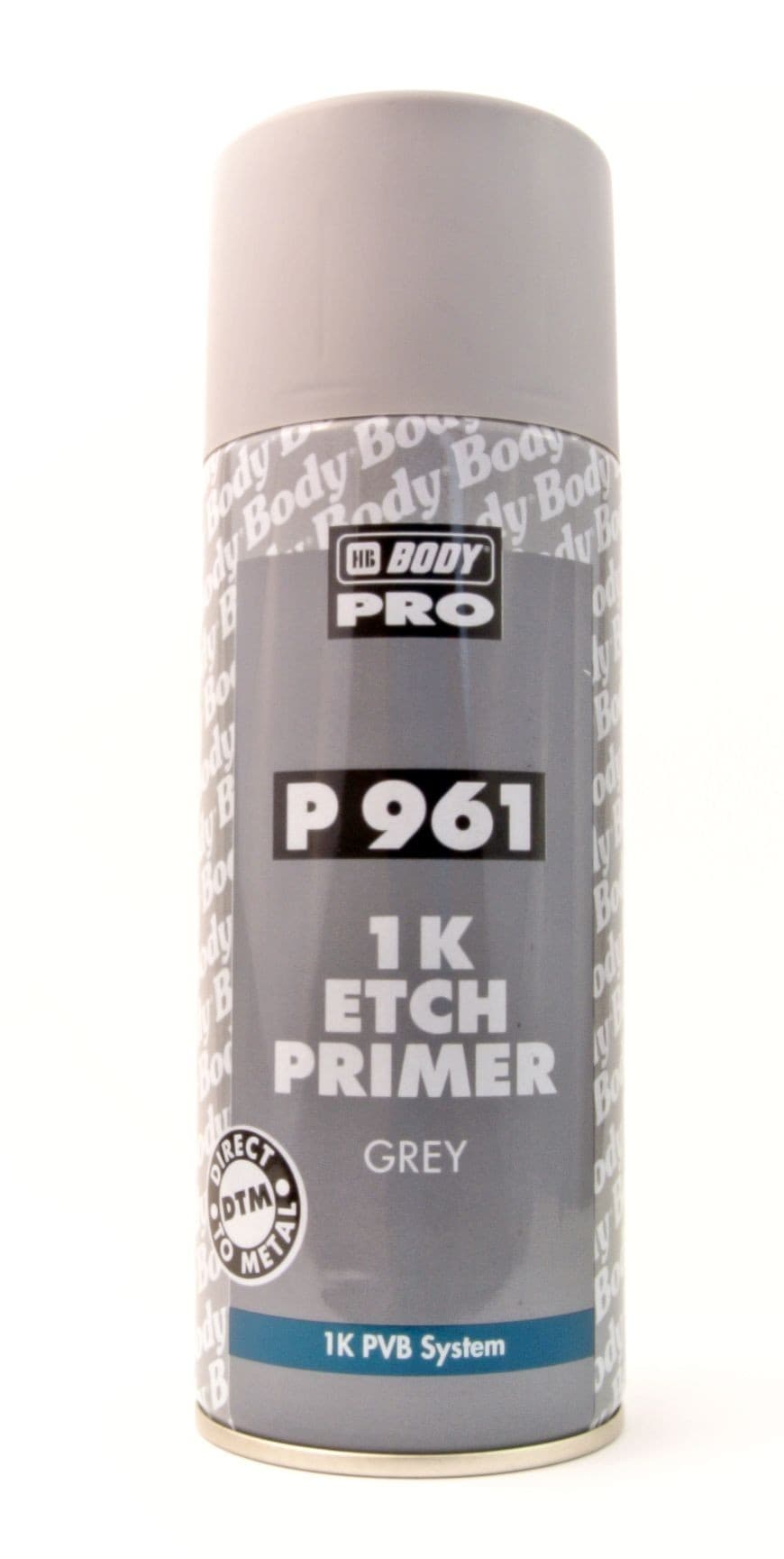 HB BODY 961 etch primer - antikorózna reaktívna základná farba šedá v spreji 400ml