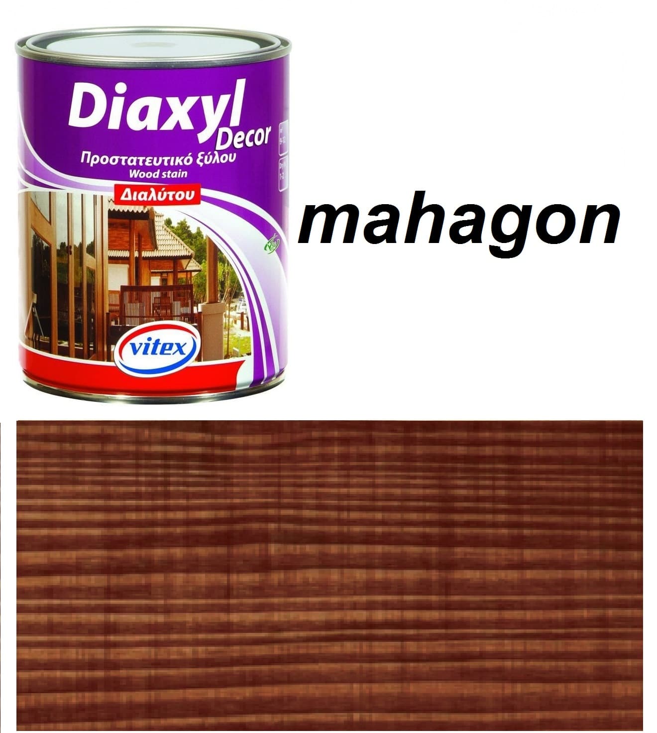 Vitex diaxyl decor - tenkovrstvá lazúra mahagon 2405 2,5L