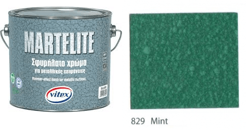 Vitex Martelite - farba s kladivkovým efektom 829 Mint 0,750L