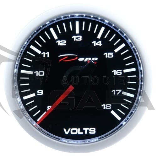 Prídavný budík DEPO CSM 52mm Dobíjanie