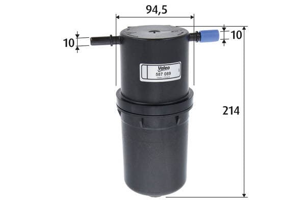 VALEO Palivový filter 587089