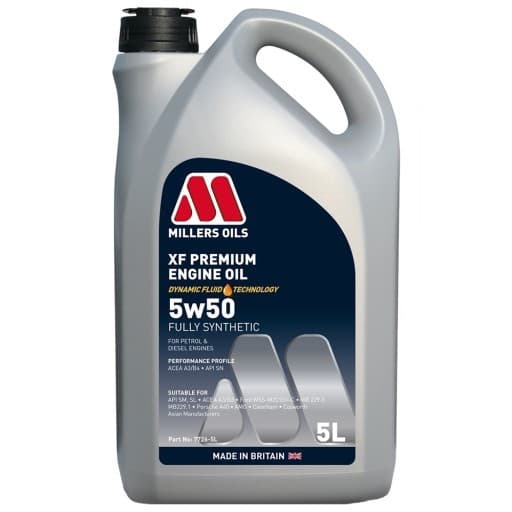 MILLERS OILS XF PREMIUM 5W50 5 L