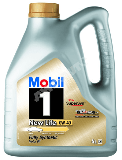 MOBIL Olej Mobil 1 New Life 0W-40 4L MNL0W404L
