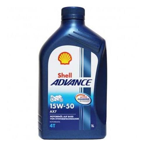 SHELL Olej Shell Advance AX7 4T 15W-50 1L 550053817