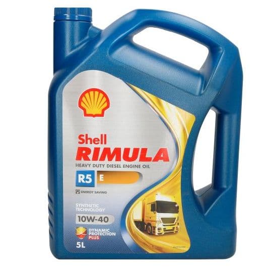 SHELL Olej Shell Rimula R5 E 10W-40 5L 550054713