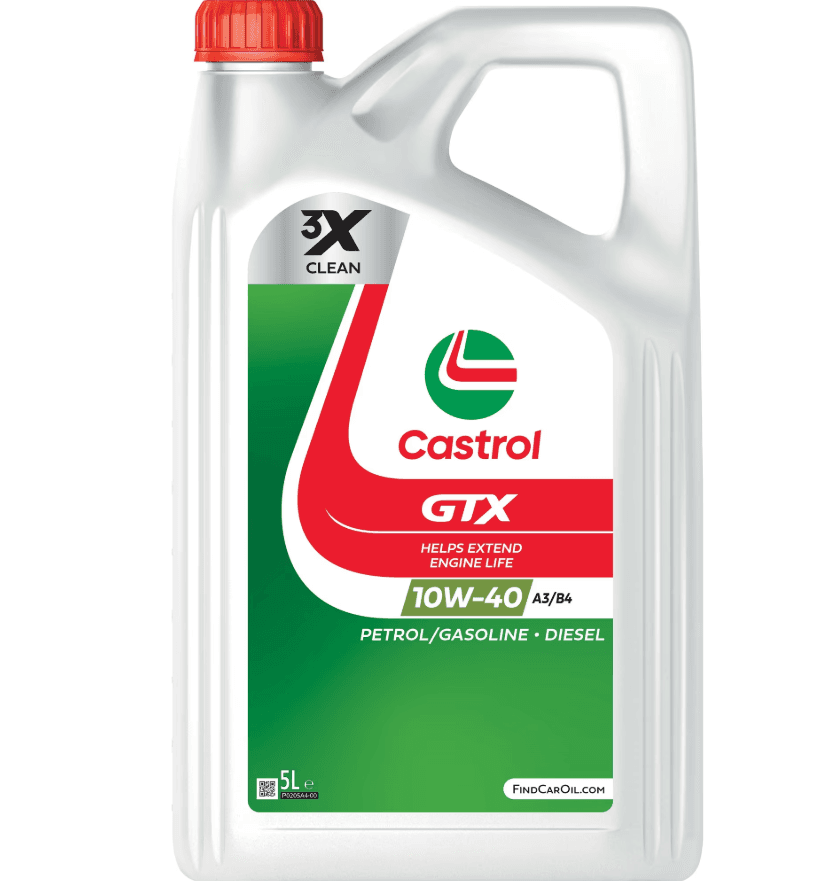 CASTROL Olej Castrol GTX 10W-40 4L 15A4D3