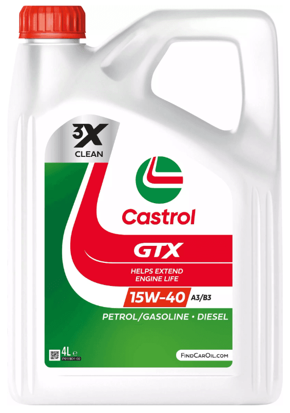 CASTROL Olej Castrol GTX 15W-40 4L CGTX15W404L