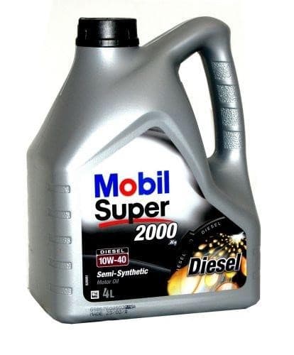 MOBIL Olej Mobil Super 2000 X1 Diesel 10W40 4L MS2000DSL10W404L