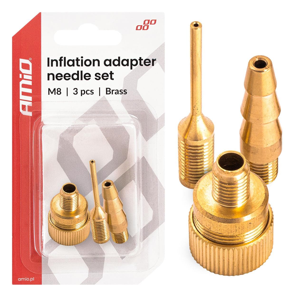 Sada adaptérov na nafukovanie M8 AMiO-04502