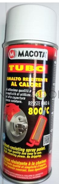 Sprej na brzdové strmene, výfuky a do 800°C biely 400ml