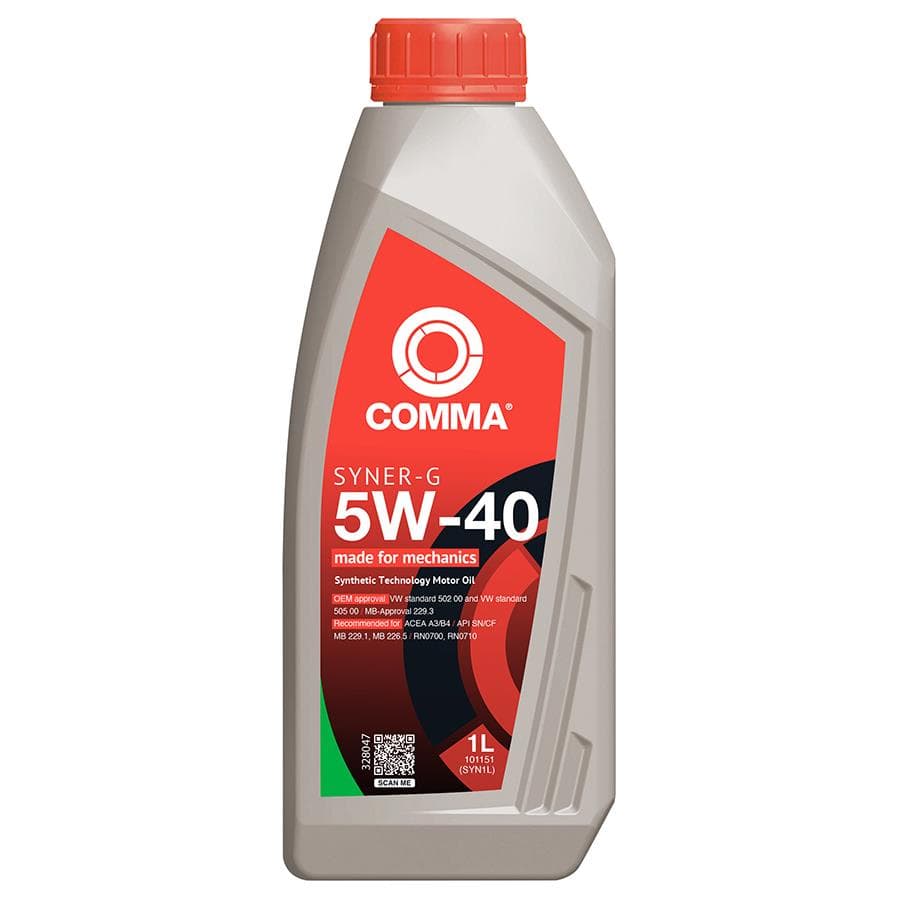 Olej Comma SYNER-G 5W-40 1L