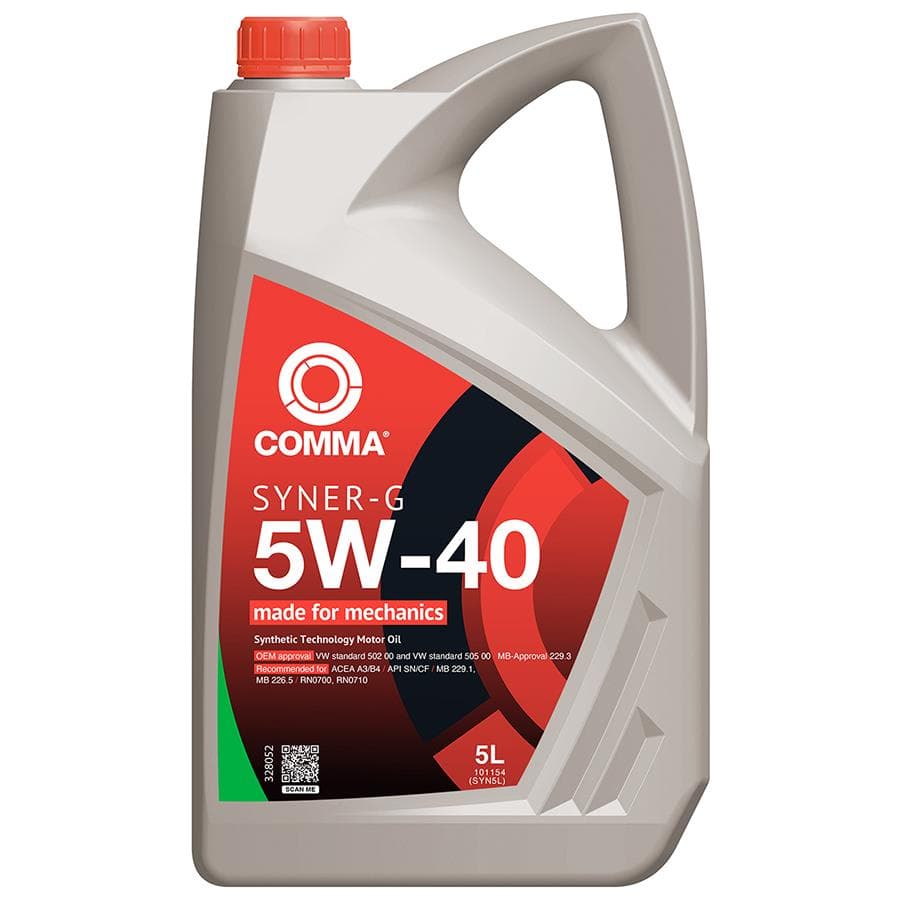 Olej Comma SYNER-G 5W-40 5L