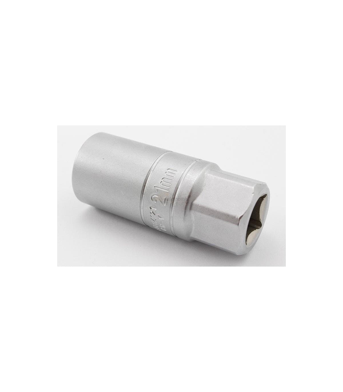 Hlavica na sviečky 1/2" 21 magnetická