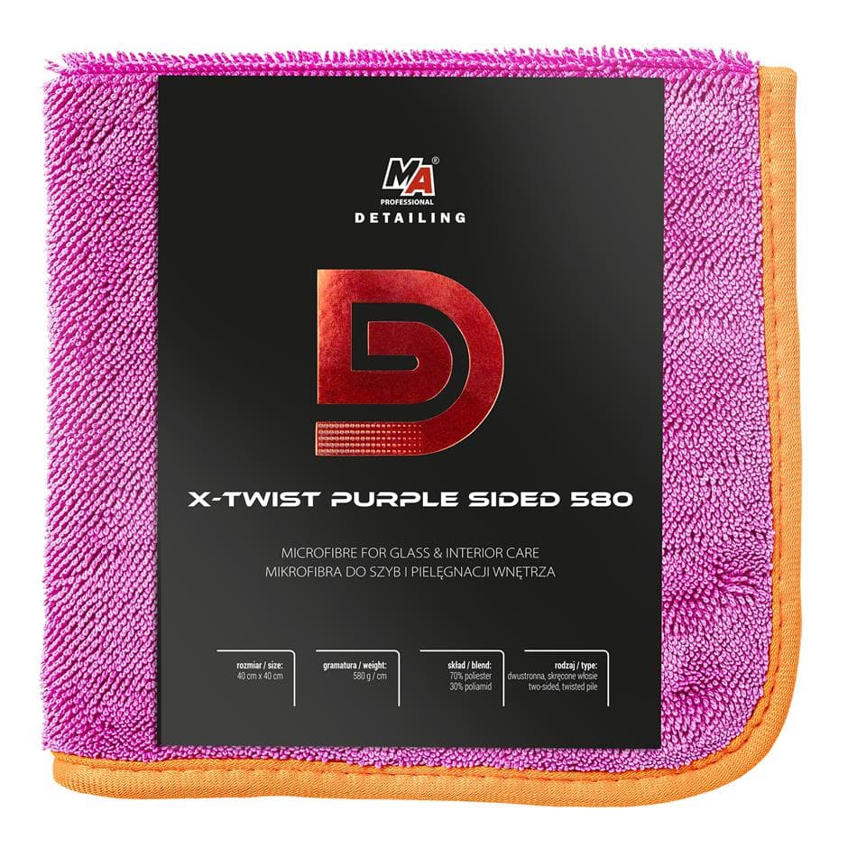 X-TWIST PURPLE SIDED 580GSM 40x40cm 70% poliester 30% poliamid