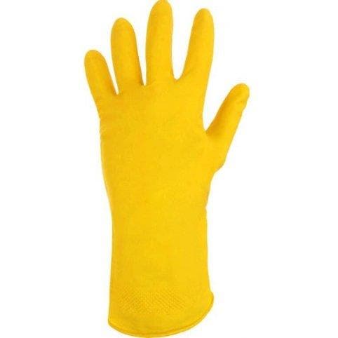 Povrstvené latexové rukavice NINA