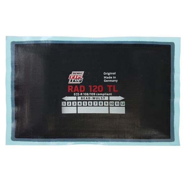 Záplata na pneumatiky 120TL (80x125 mm) - 1 ks. - Rema Tip Top