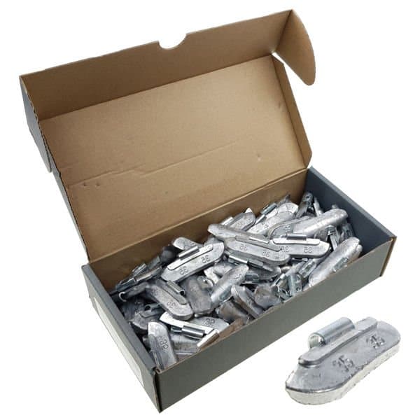 Nabíjacie závažia na oceľové disky SPS STD PB/S (35 g, olovo) - 50 ks. - Stix