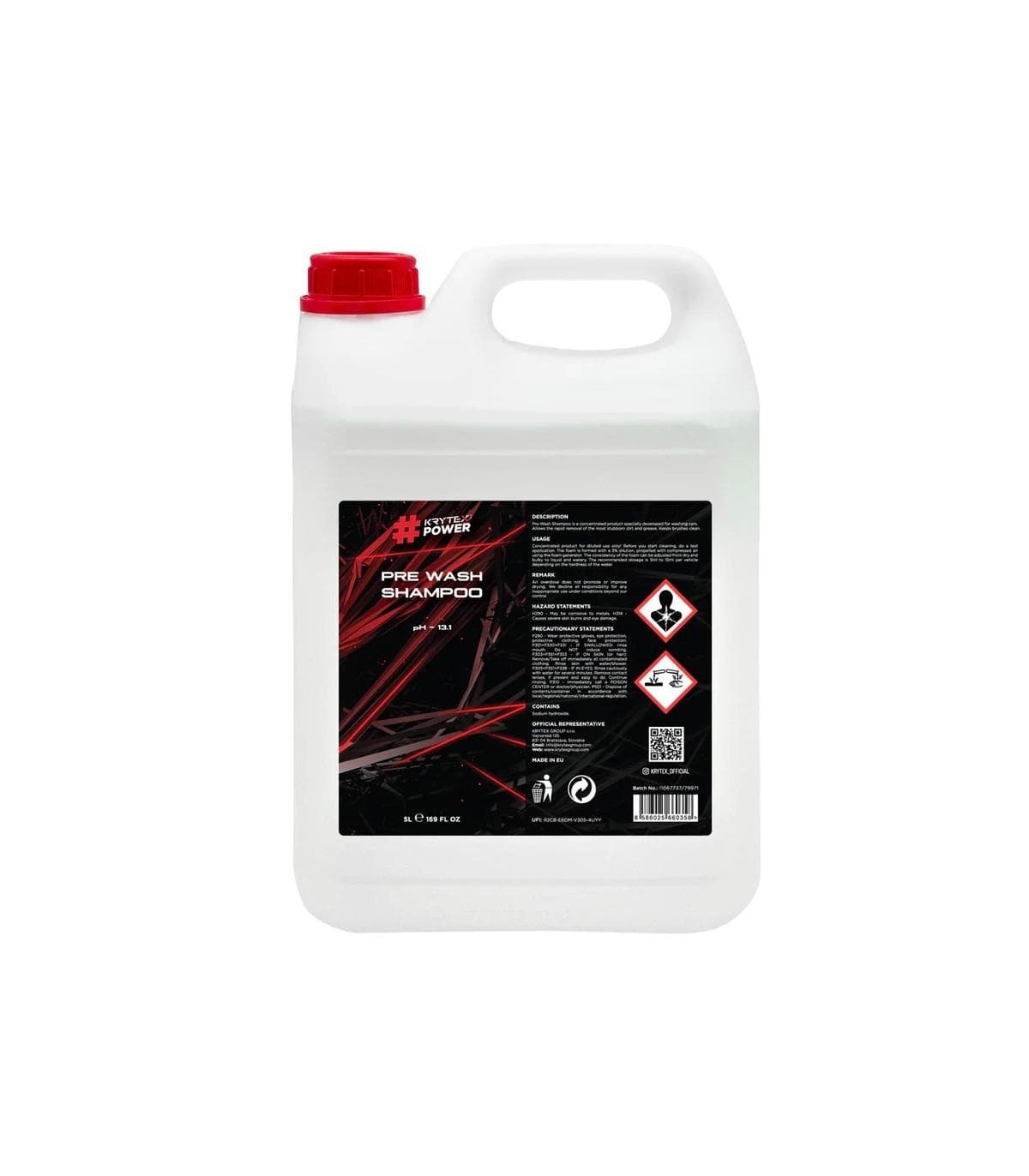 KrytexPower pre wash shampoo 5L KRYTEX POWER 660358 KRYTEX POWER