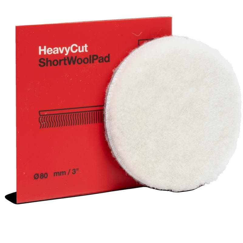 Heavy Cut Short Wool Pad 80mm - Leštiaci kotúč z jahňacej kože krátky vlas Koch Chemie 9998346