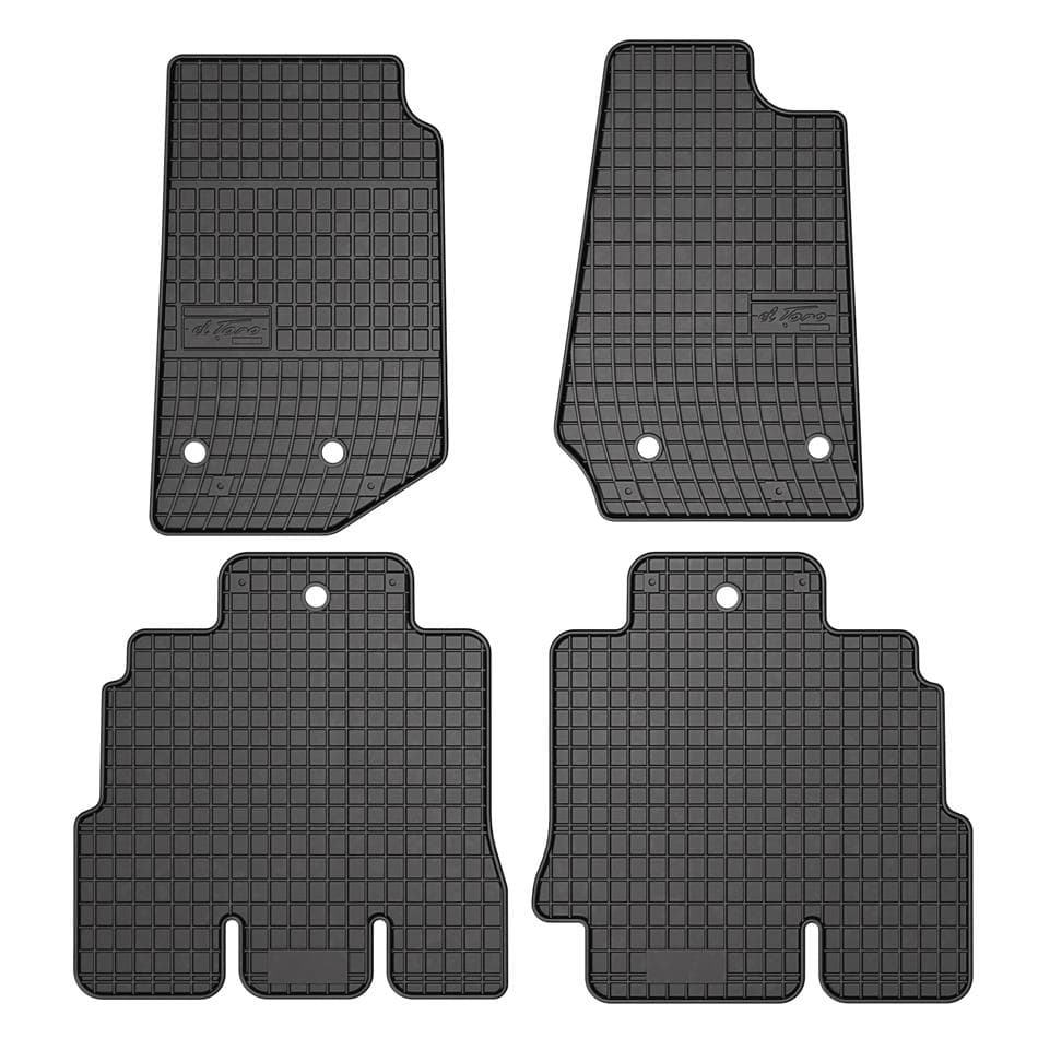 Gumené koberce JEEP Wrangler IV 4d
