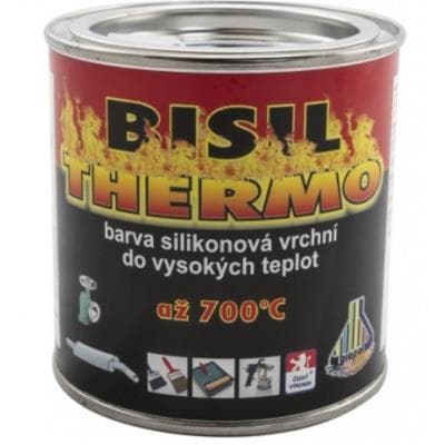 Bisil thermo žiaruvzdorná farba do 700°C čierna 0,375kg