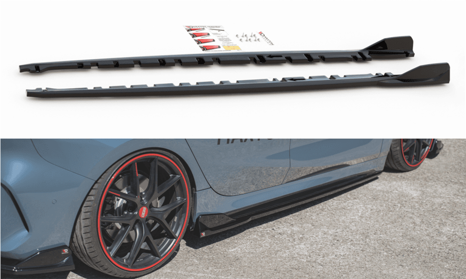 Difuzory pod bočné prahy ver.3 - Bmw, BM140MSD1G