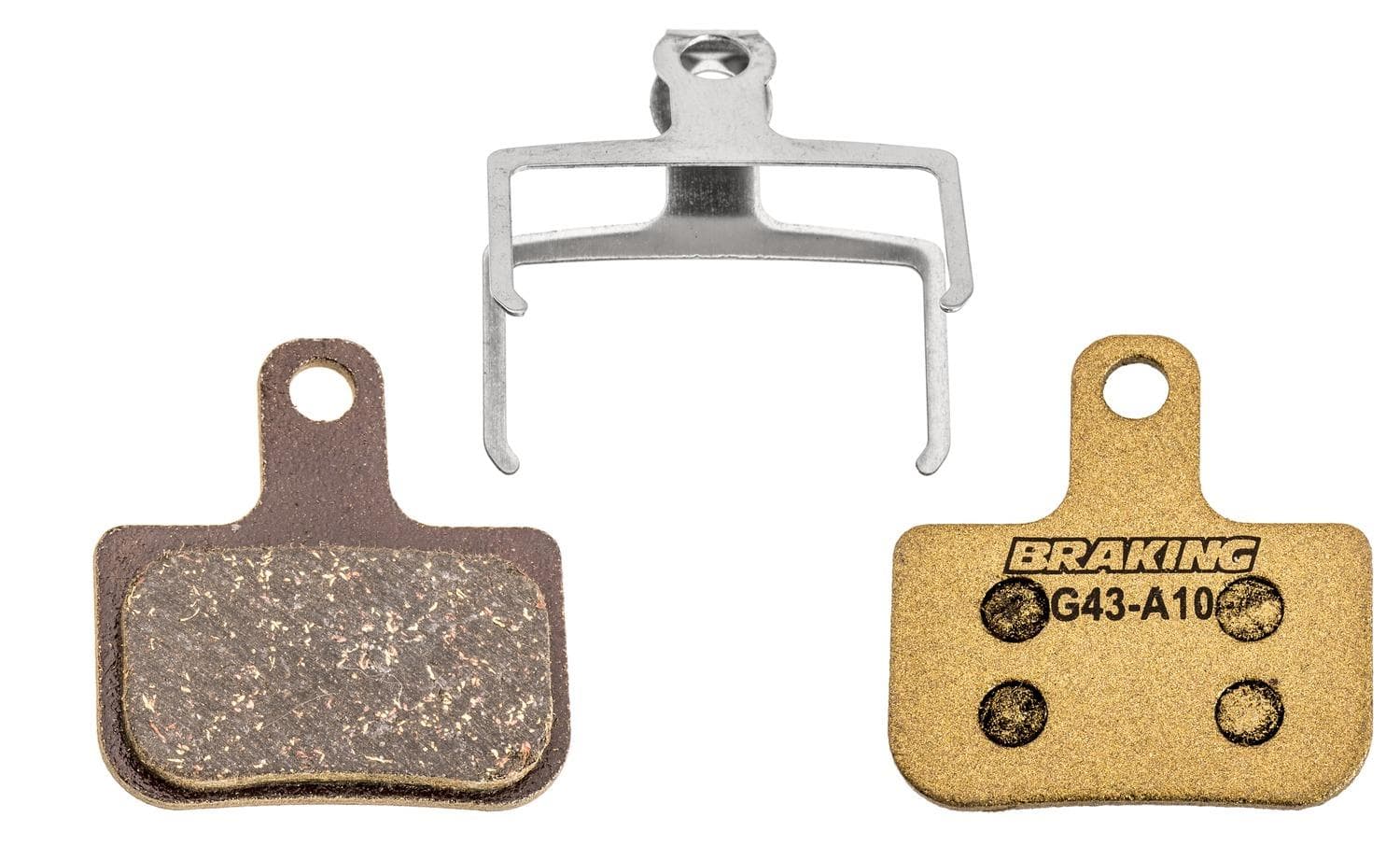BRAKING Brzdové doštičky pre systémy SRAM (zmes Carbo Metalic) 2 ks v balení C009-0042