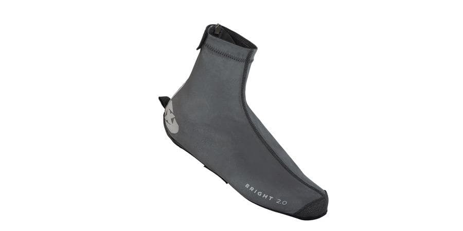 Vodeodolné návleky cez cyklo topánky a tretry BRIGHT SHOES 2.0(čierne reflexné, veľ. M)