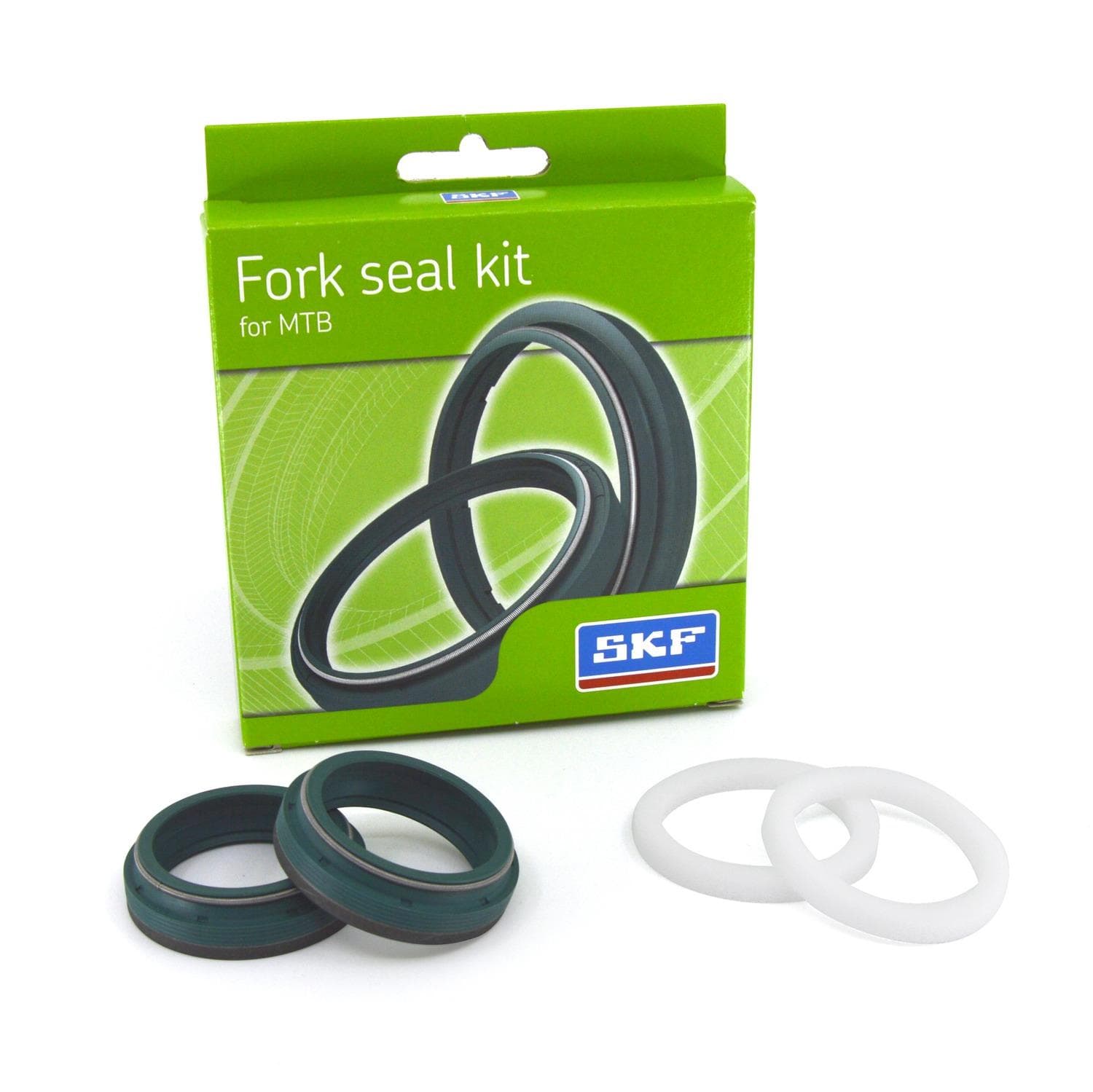 SKF Simeringy do prednej vidlice (MANITOU 37 mm) (zelené) C320-017