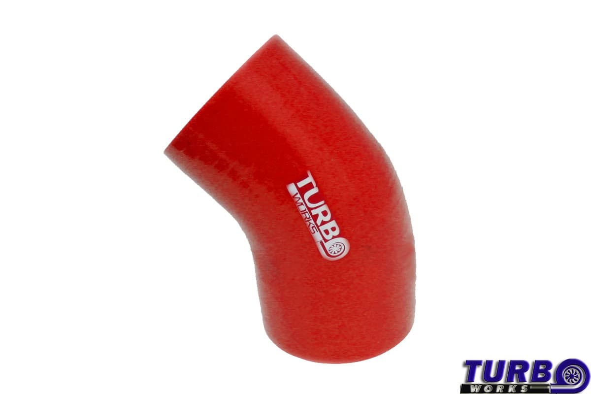 Silikónová hadica - Redukcia 45° Red 51-63 mm