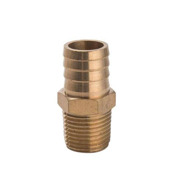 Nátrubok 1/2" pre hadicu 19mm, mosadz - CN-UC-114